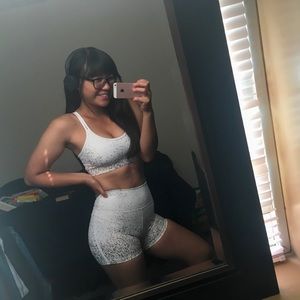 BuffBunny Rose Jade Bra - Rose Gold White